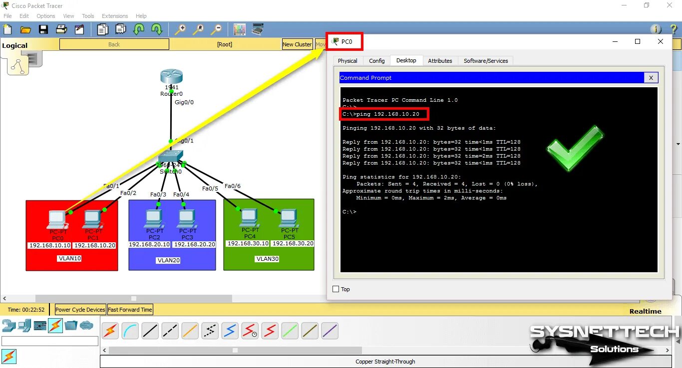 Switch security configuration