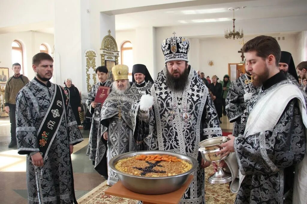 Коливо на Феодора Тирона. Благословение колива в Великий пост. Коливо в Великий пост. Освящение колива. Пятница 1 седмицы великого поста