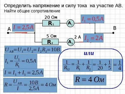 Общее напряжение это