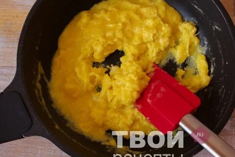 Скрэмбл на сковороде рецепт