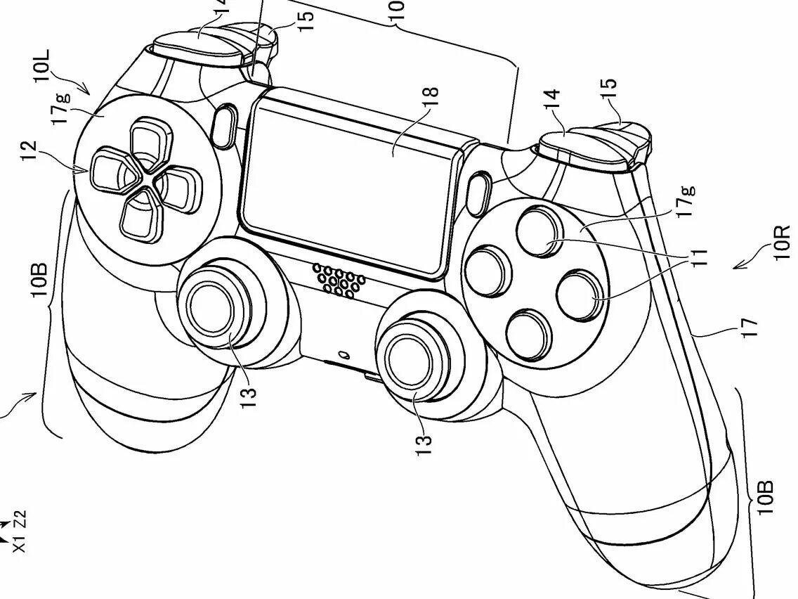 Геймпад 5 PLAYSTATION схема. PLAYSTATION 5 геймпад чертеж. Контроллер сони плейстейшен 4. Sony PLAYSTATION Dualshock 4 Controller чертеж. Сканер монитор джойстик графический редактор