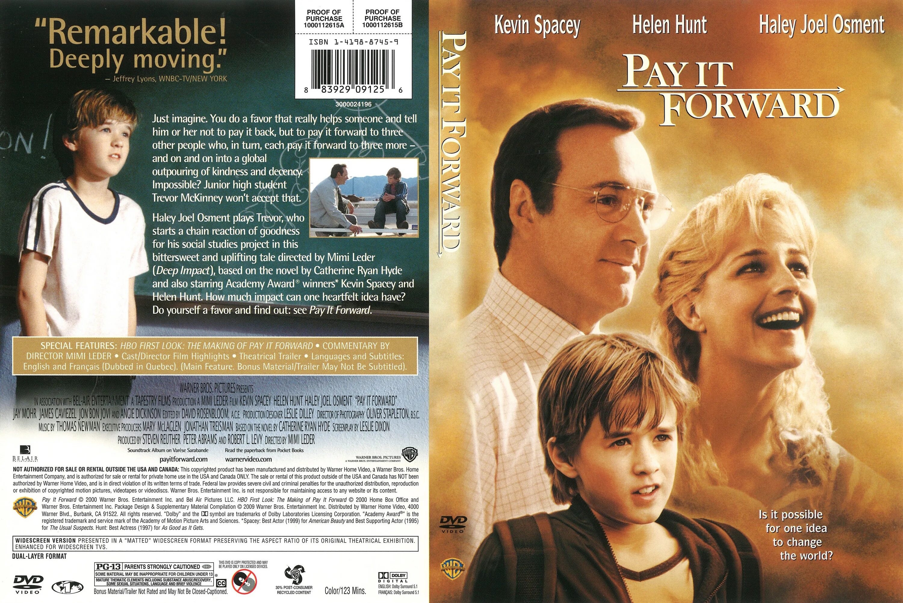Pay another. Заплати другому (2000). Хелен Хант заплати другому. Кевин Спейси Хелен Хант.