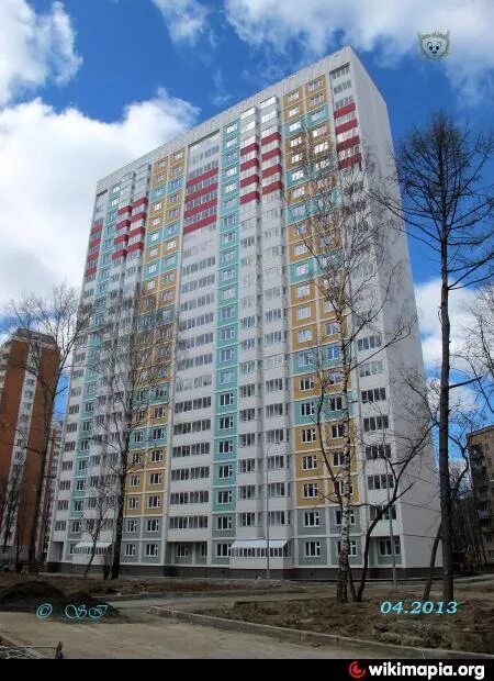 Улица Молодцова д. 19 корпус 2 на карте Москвы