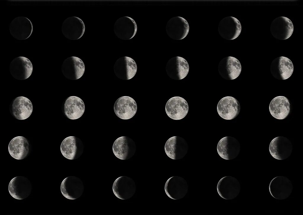 Лунный цикл фото. Фазы Луны и тени на Луне. Как сфотографировать луну. 10 Апреля 1999 вид Луны.
