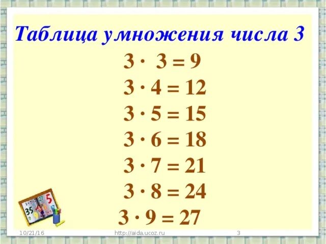 Таблица умножения на 3 таблица. 3 Таблица умножения на три. Таблица умножения на 3 , 3+3+3. Таблица умножения на 2 и 3.