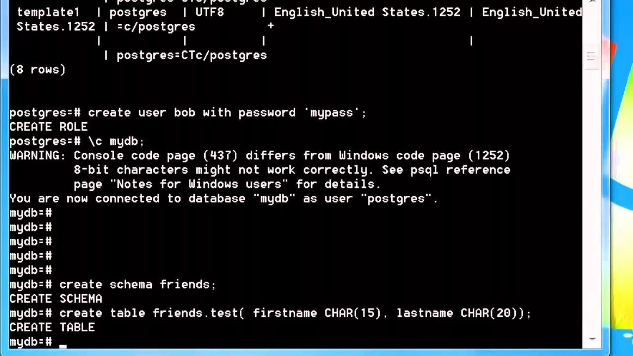 Postgres user password. Postgresql create tables. create table users postgres. how to create user postgresql. how to create table in postgres.