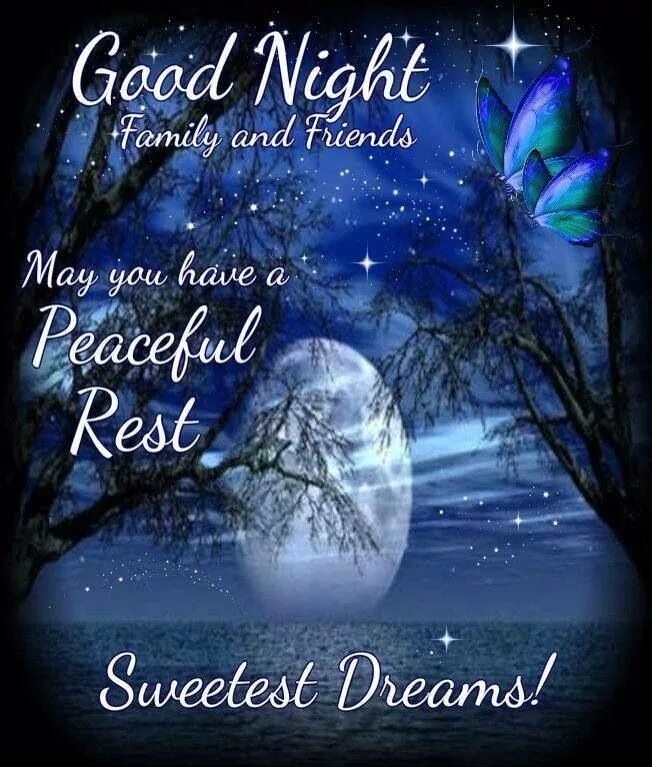 Have a dream. Blessed night for family. Good night everybody. Good night quotes. Good night wishes for friends.