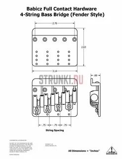 String spacing