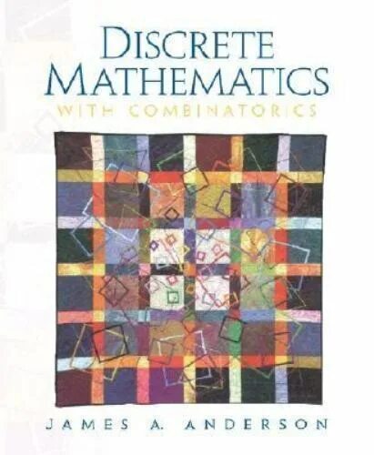 Discrete mathematics. Андерсон дискретная математика. Discrete Mathematics book. Комбинаторика дискретная математика.