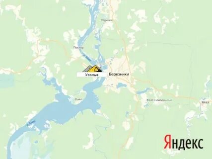 Карта усолье