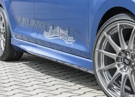 Порог skoda rapid