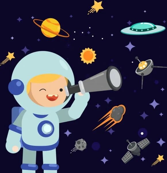 Человек в космосе для детей. Космонавт для дошкольников. Космонавт вектор. Профессия - космонавт. Рисунки на тему космос с космонавтами.