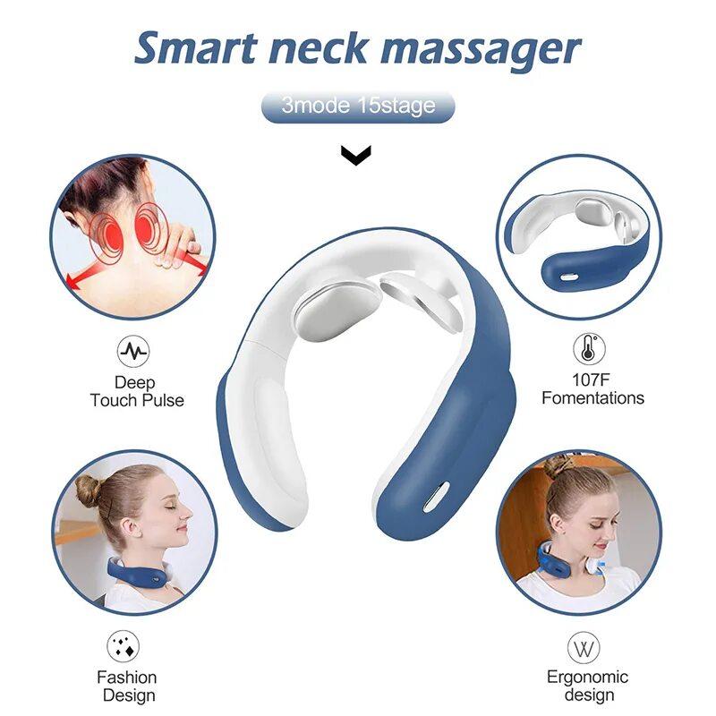 Массажер для шеи Smart Neck Massager. Массажер для шеи Smart Neck Massager JT-66. Смарт массажер для шеи mdsch12611. Массажёр Intelligent cervical Massager. Массажер для шеи smart