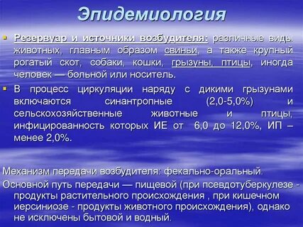 Иерсиниозная инфекция