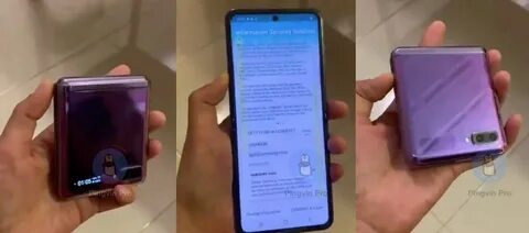 Экран galaxy flip 3