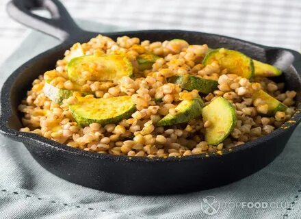 Гречка с кабачками