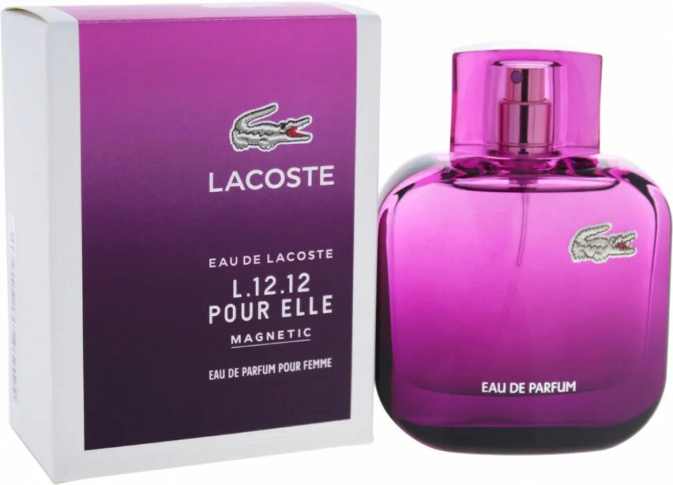 Лакост l 12.12 pour elle Magnetic. Lacoste Eau de Lacoste (l.12.12 Magnetic) m EDT. Lacoste l.12.12 фиолетовый. Лакост Eau de Lacoste l 12. Туалетная вода pour elle