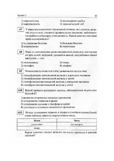 Эндокринная система тест огэ