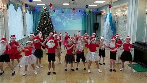 Новогодний танец для детей начальной школы