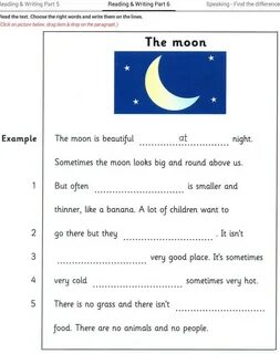 Part 1 reading read the text