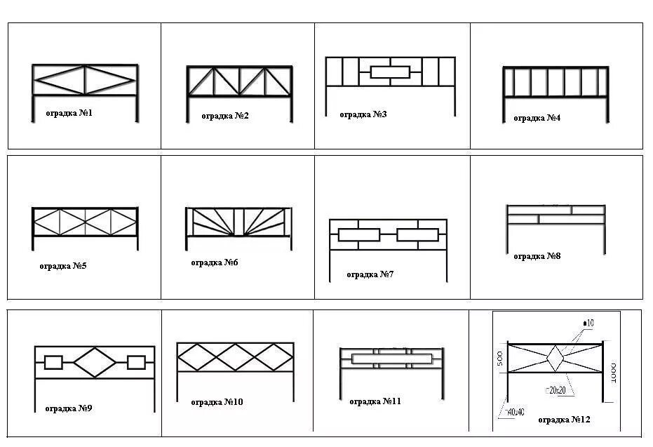 оградка для могилы из профильной трубы 40х20х2. ограда на могилу из профильной трубы. чертежи оградок из профильной трубы. 5. ограда на кладбище эвольвента 25.