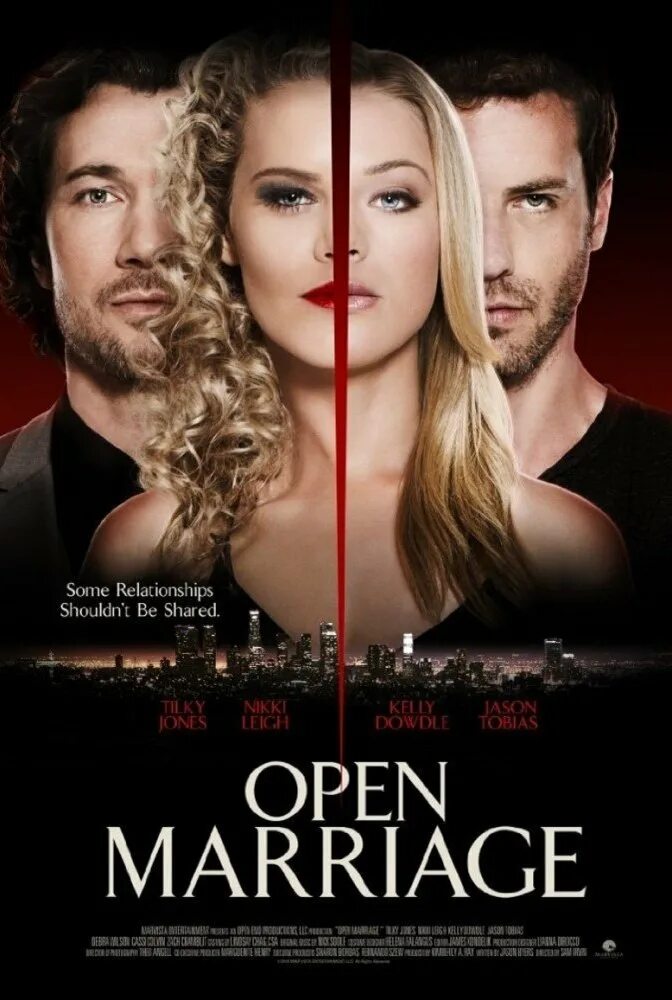 An open marriage. Открытый брак Постер.