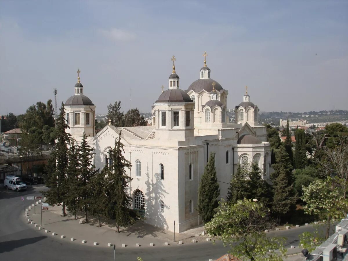 Троицкий храм в Иерусалиме. Русская православная миссия