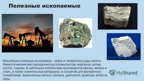 Важное полезное ископаемое