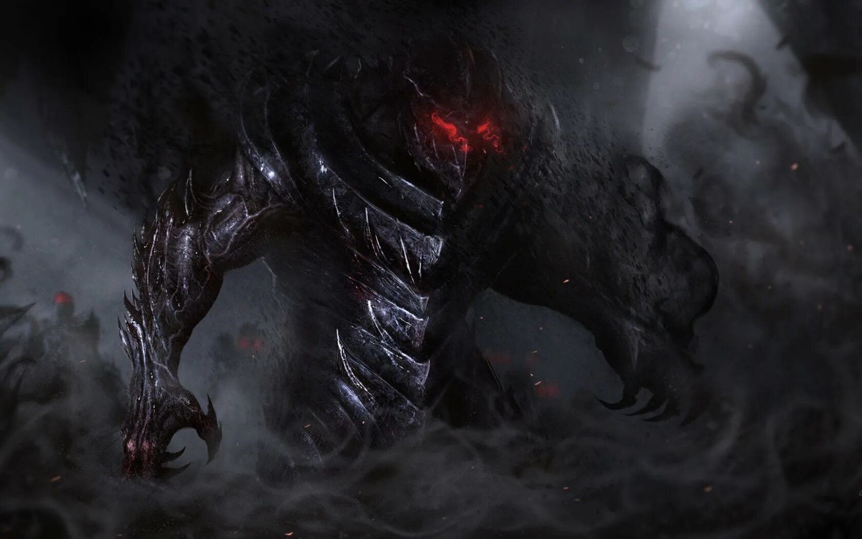 Зверь пустоты. Зверь пустоты. Райдзю phasmophobia. Мрачный дракон. Darkbeast paarl.