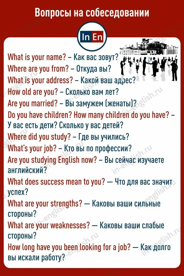Вопросы для интервью на английском языке. Вопросы для собеседования на английском языке. Интервью на английском языке. Фразы для собеседования на английском.