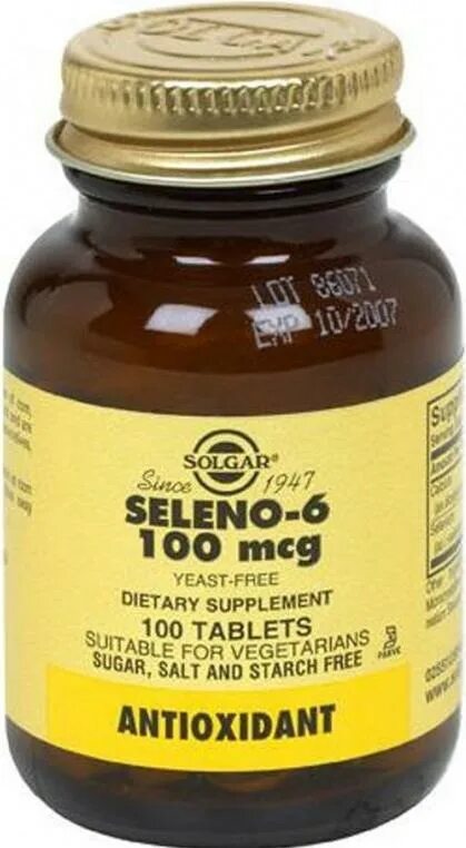 Солгар селен 100мк. Солгар селен-6 таб 100мкг №100. Селен 100 мг. Препарат селен цинк Солгар.