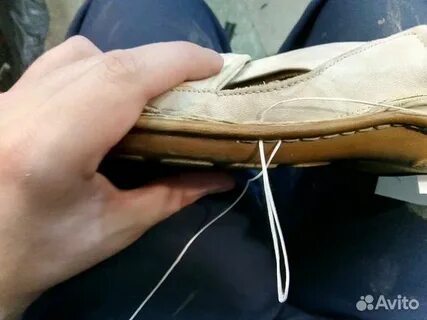 Как прошить обувь