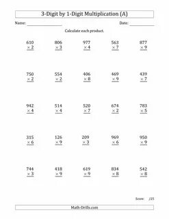 Multiplying the number
