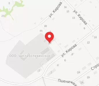 Шелаболиха на карте