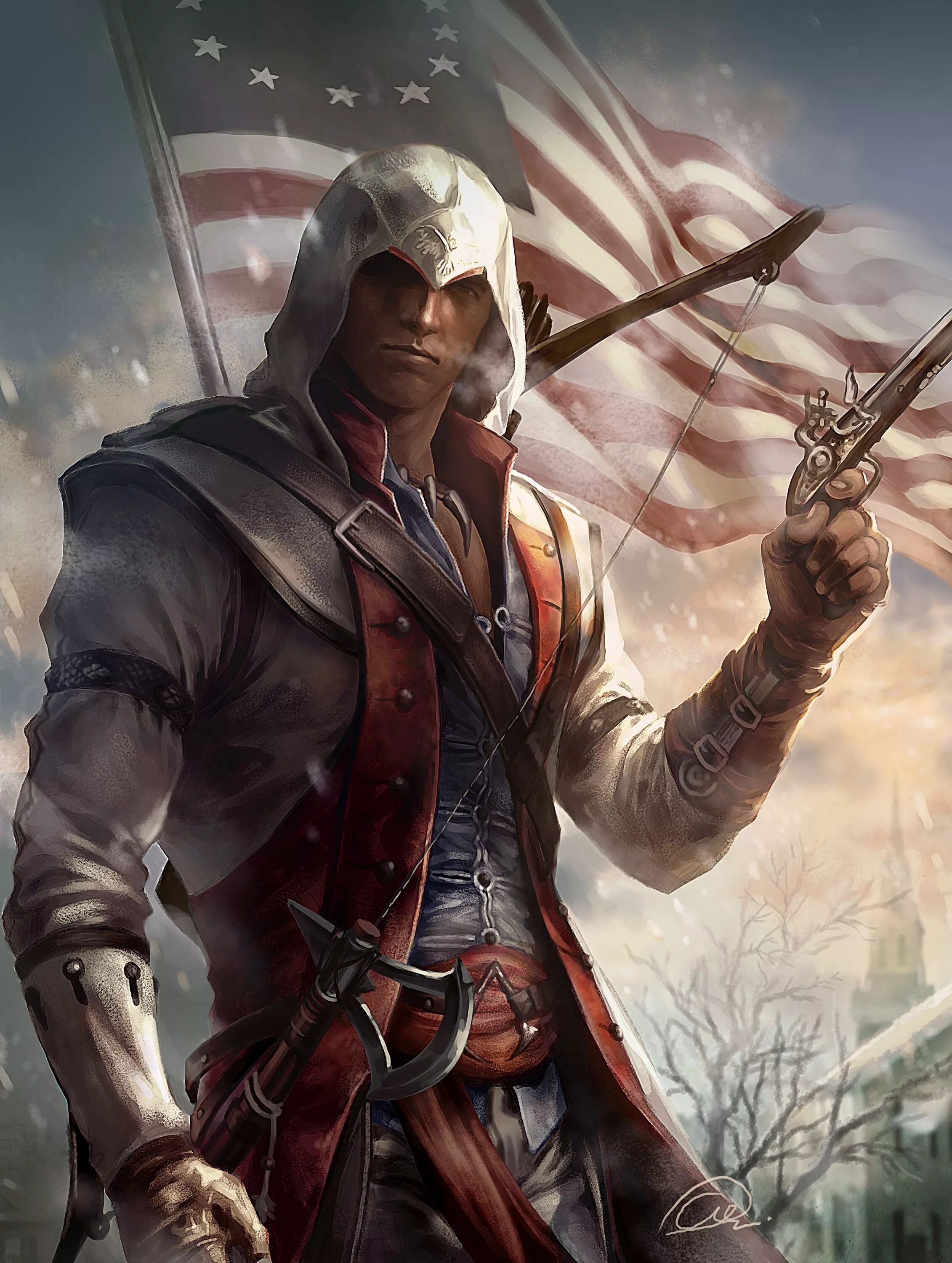 Ассасин арт. Коннор кенуэй. ассасин коннор кенуэй. assassins creed коннор. коннор кенуэй (радунхагейду).