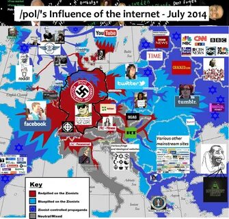 4chan, map, political, internet, nazis, national socialism, redpill, bluepi...