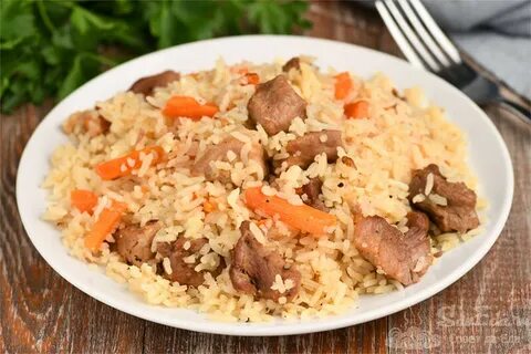 Рис со свининой вкусно