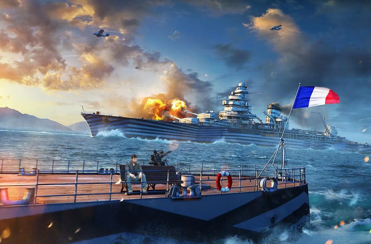 Корабли ворлд оф варшипс. Морской бой World of Warships. Французские крейсеры варшипс. World of Warships парусник.