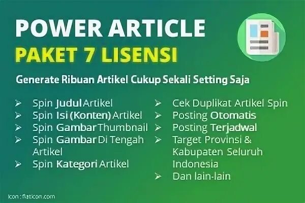 Articles power
