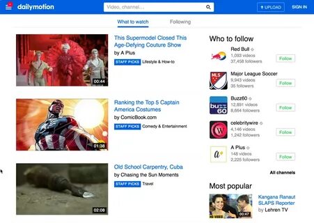 Dailymotion video