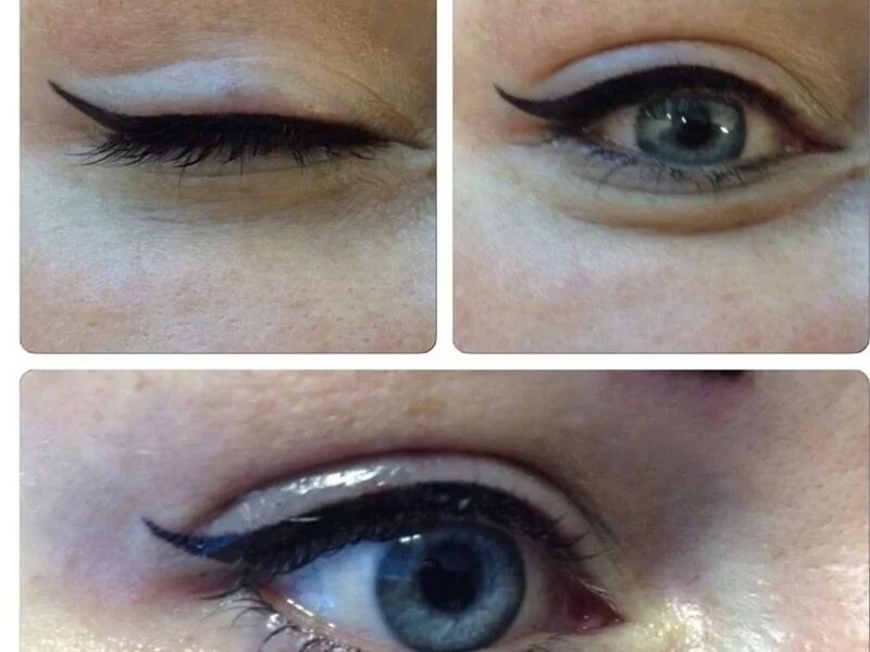 Стрелка с растушевкой перманент. Красивые стрелки перманентный макияж. Татуаж век межресничное пространство. Растушеванные стрелки татуаж. Татуаж век стрелки межресничка.