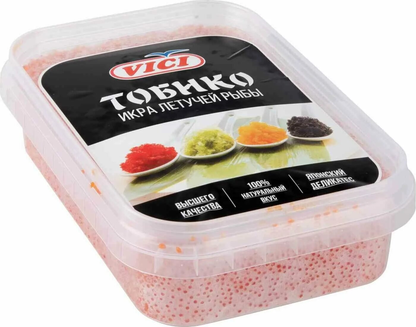 икра летучей рыбы тобико vici красная, 240 г. икра летучей рыбы тобико. икра тобико и масаго. икра тобико суши красная. икра летучей рыбы для роллов где.