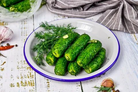 Рецепт огурцы с чесноком и укропом