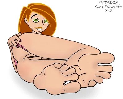 Cartoon footporn