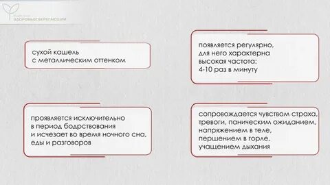 Сухой кашель в ночное время