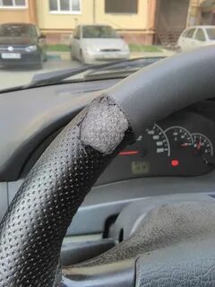 Оплетка на руль приора