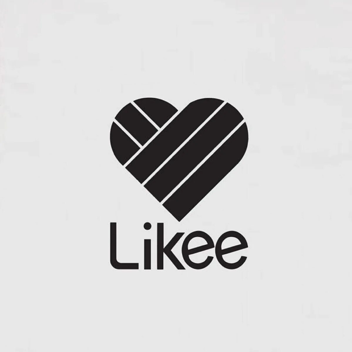 Lifelike app. Likee эмблема. Логотип лайка. Лайк приложение значок. Значок лайка черный.
