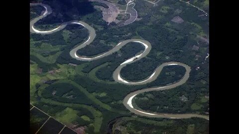 Long rivers in the world