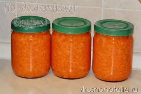 Вареная морковь в банке