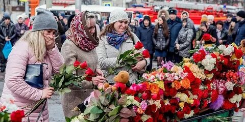 Зимняя вишня пожар траур